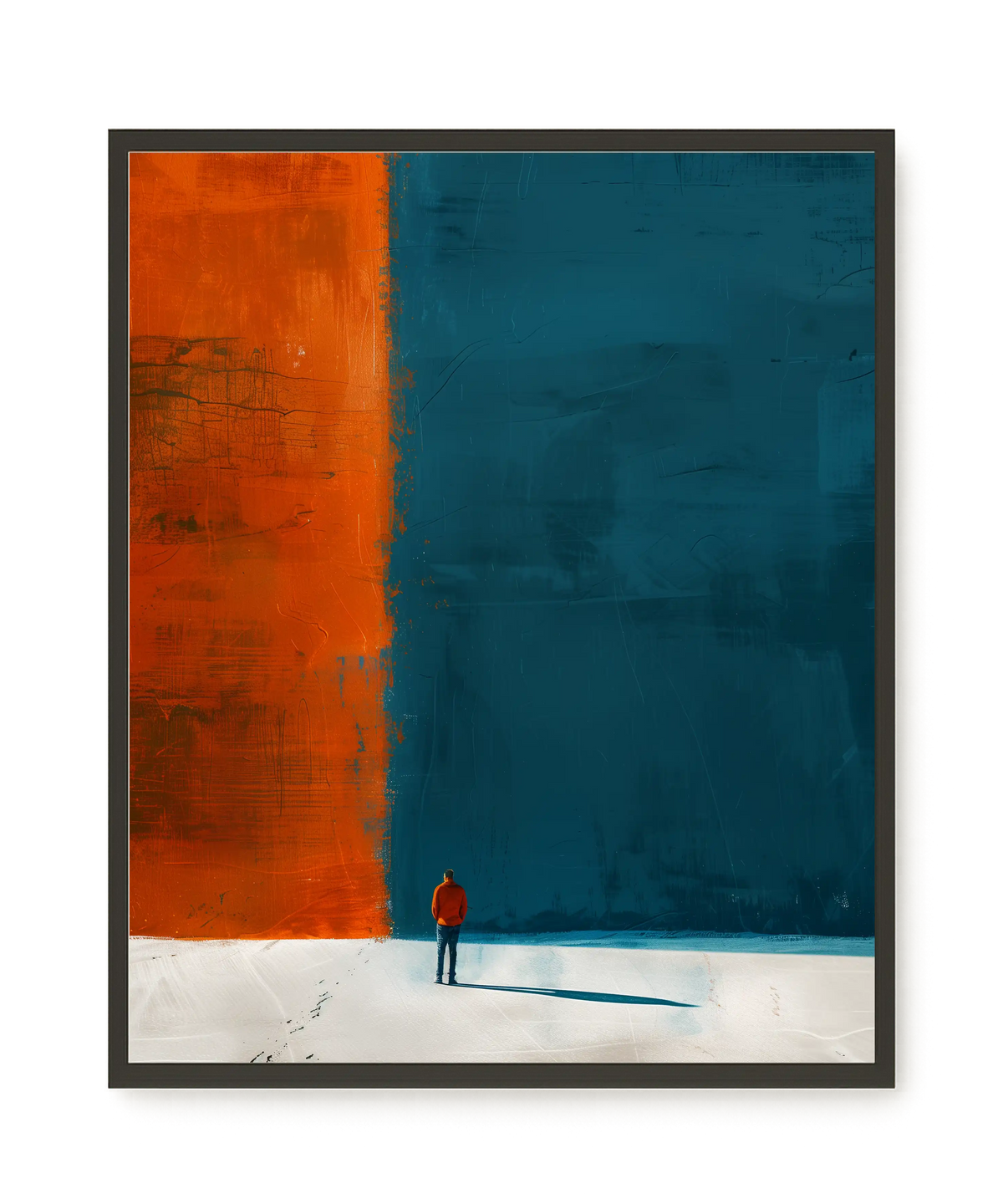 Confronting Duality Canvas Wall Art