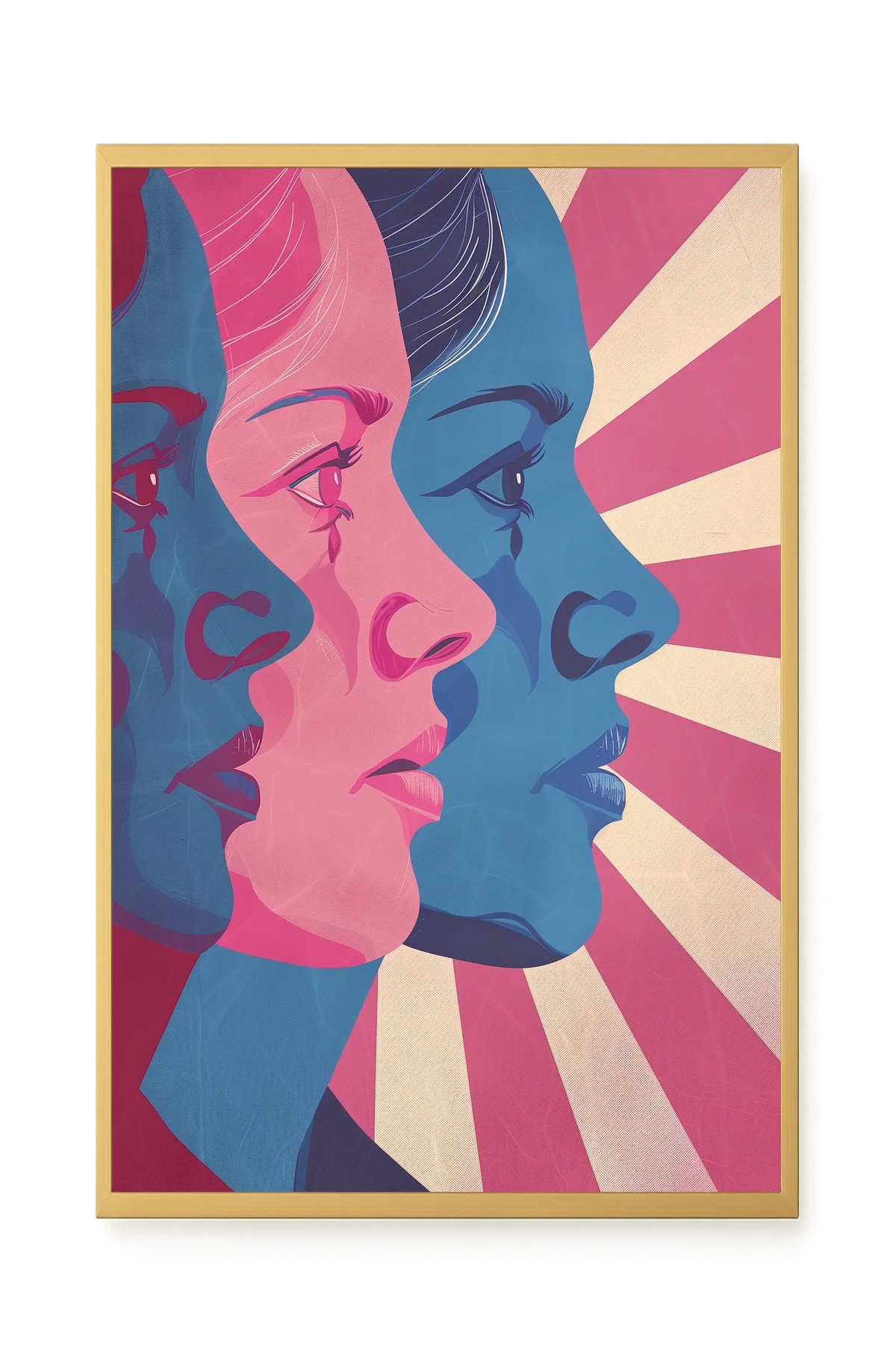 Multiple Identities Canvas Wall Art