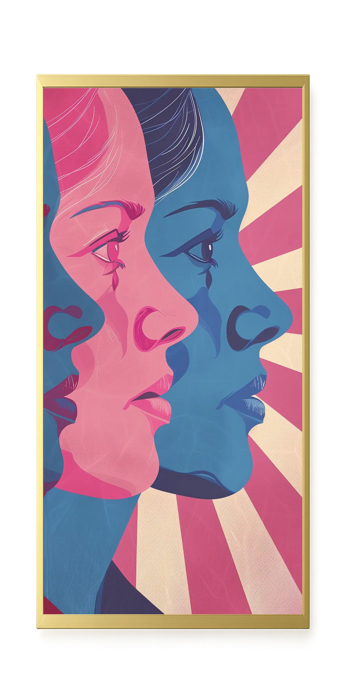 Multiple Identities Canvas Wall Art