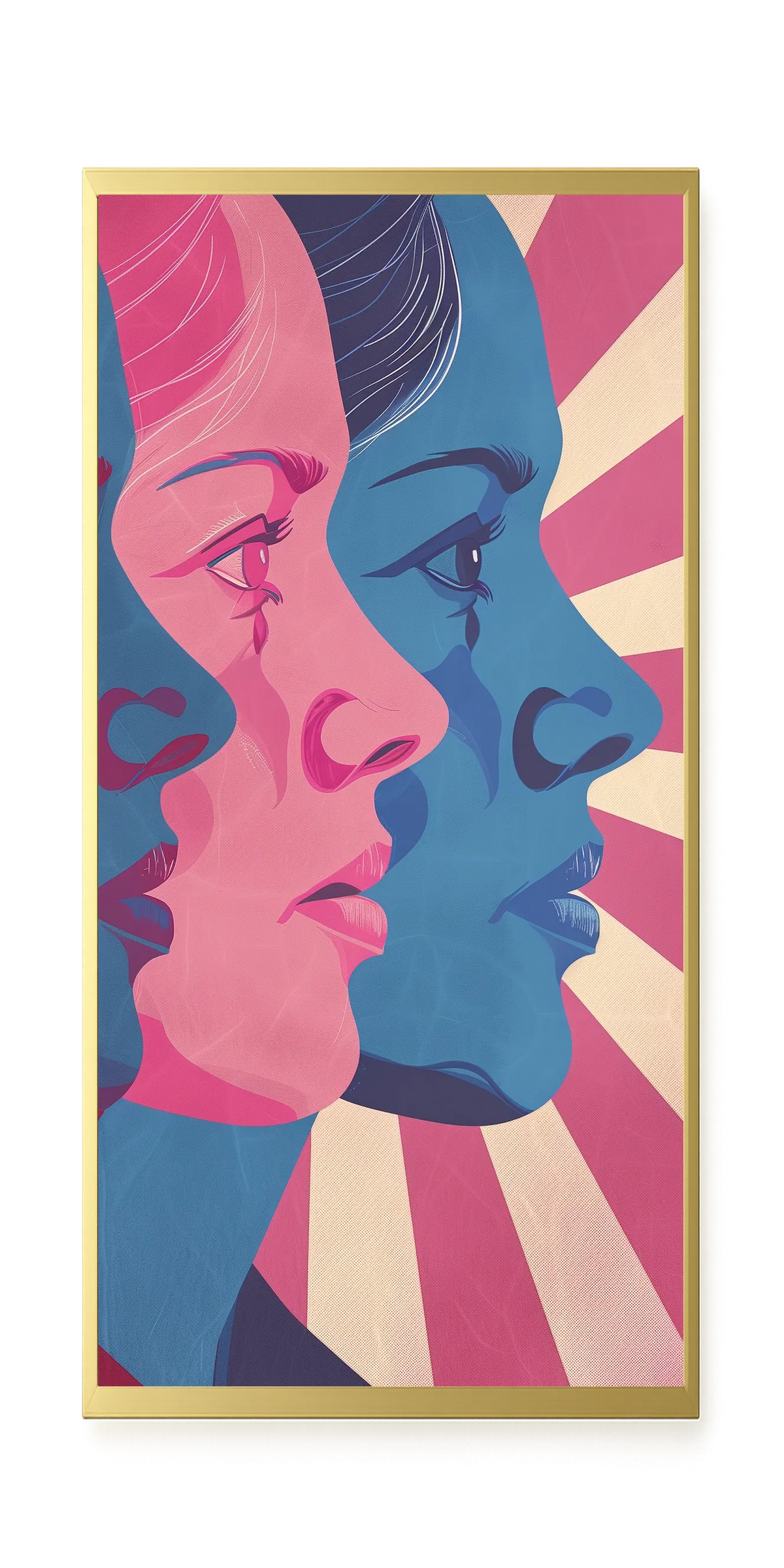 Multiple Identities Canvas Wall Art