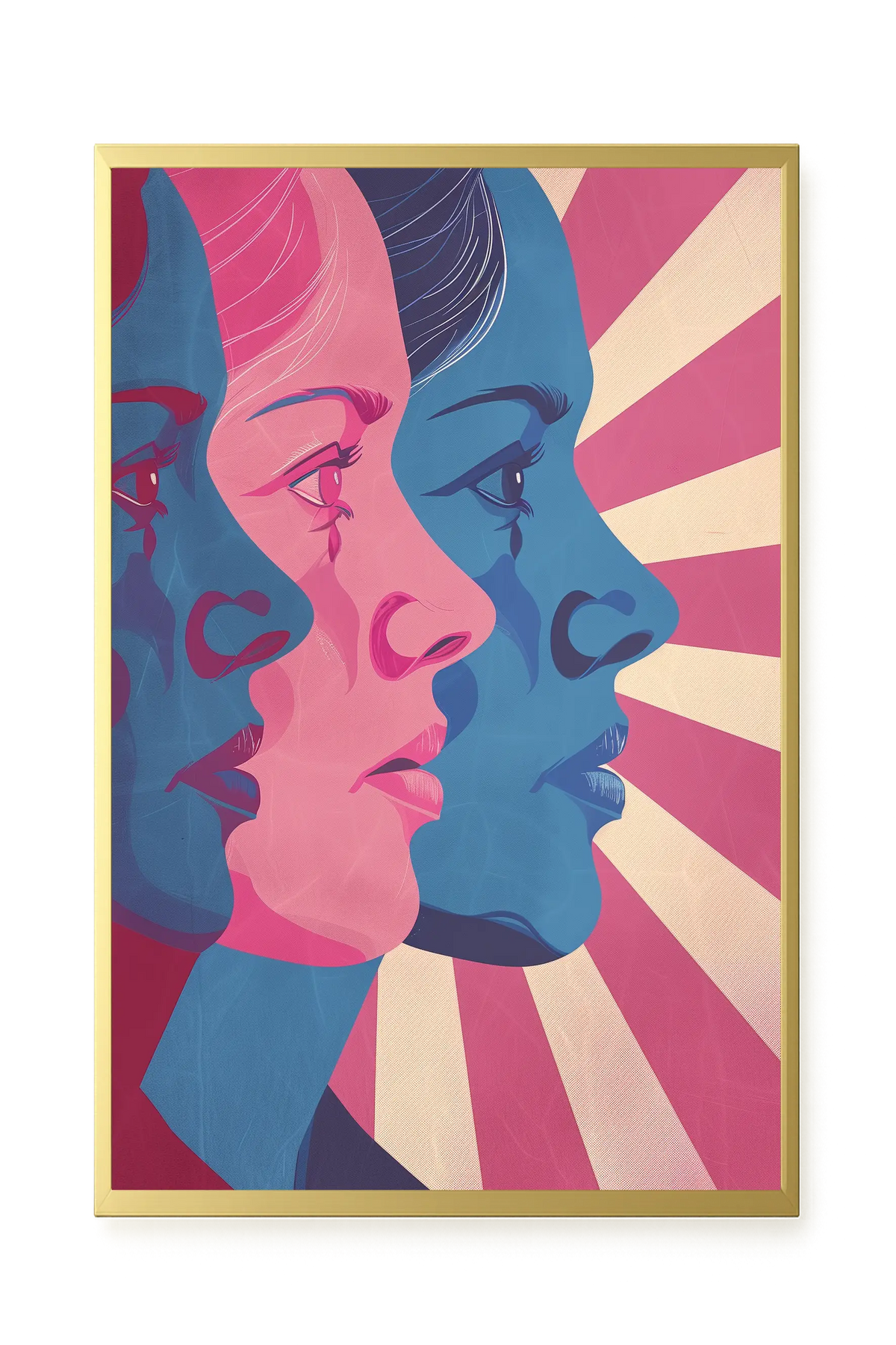Multiple Identities Canvas Wall Art