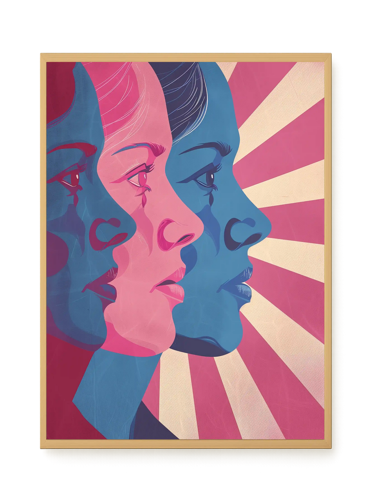 Multiple Identities Canvas Wall Art