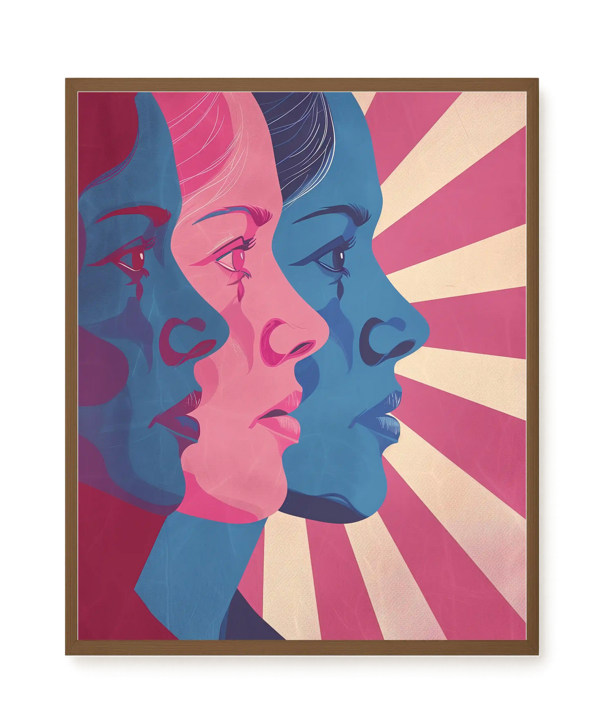 Multiple Identities Canvas Wall Art