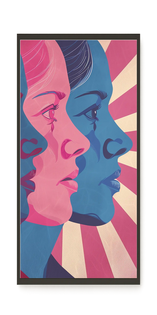 Multiple Identities Canvas Wall Art