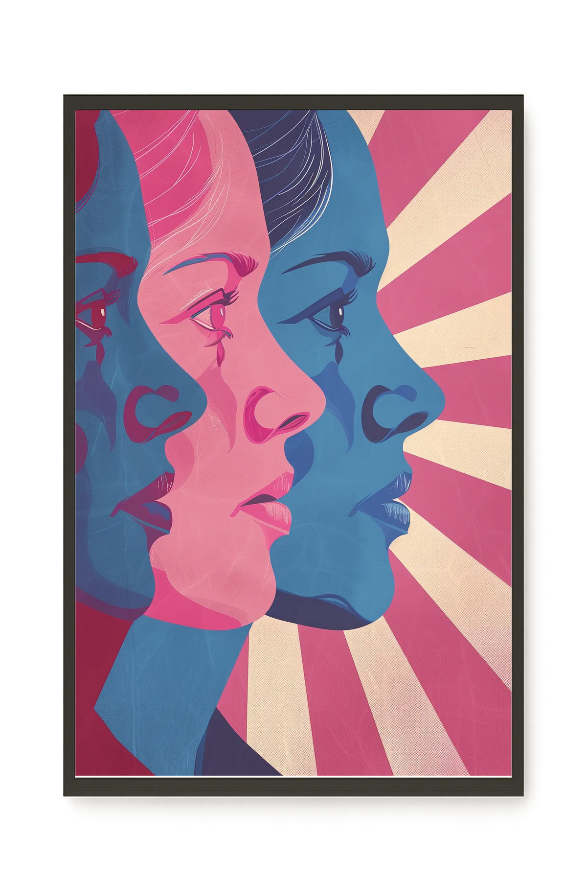 Multiple Identities Canvas Wall Art