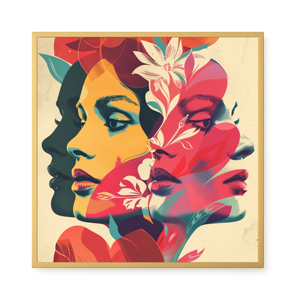 Self Within Nature Canvas Wall Art