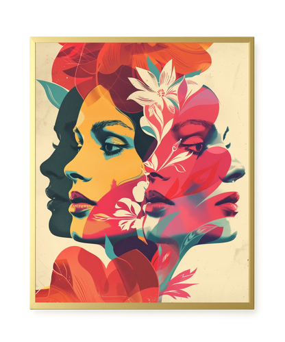 Self Within Nature Canvas Wall Art