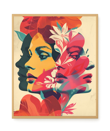 Self Within Nature Canvas Wall Art