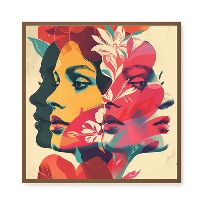 Self Within Nature Canvas Wall Art