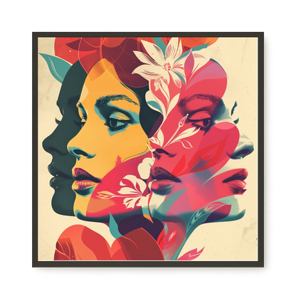 Self Within Nature Canvas Wall Art