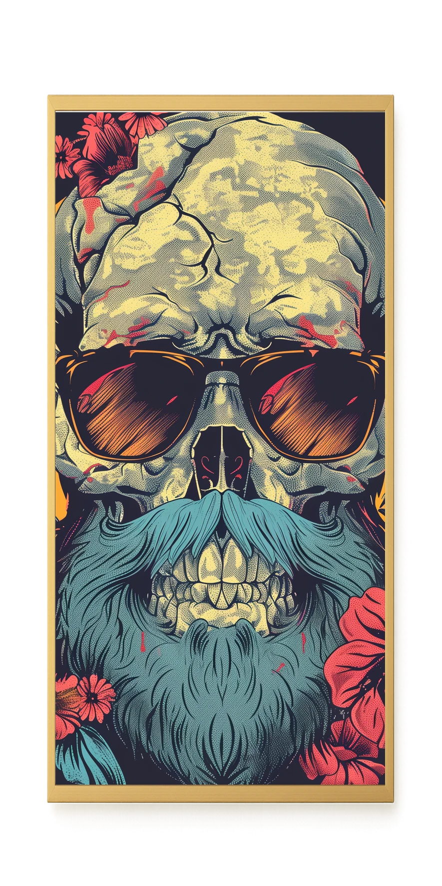 Vintage Skull Canvas Print