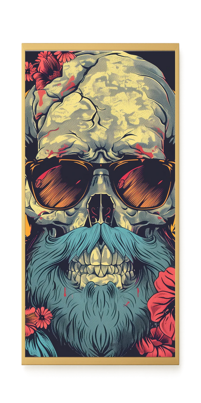 Vintage Skull Canvas Print