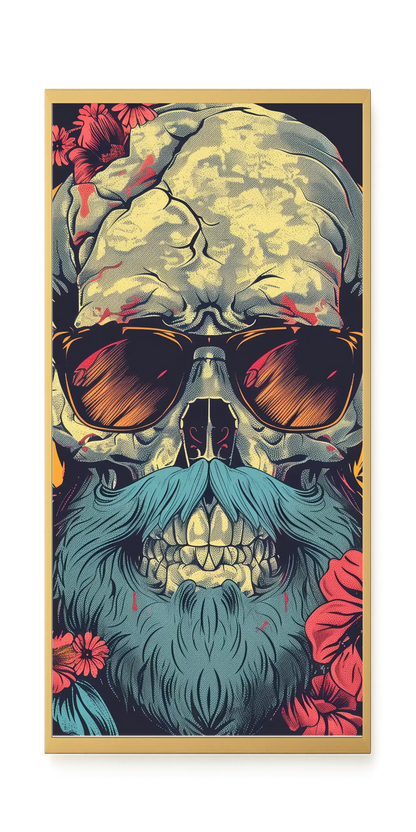 Vintage Skull Canvas Print