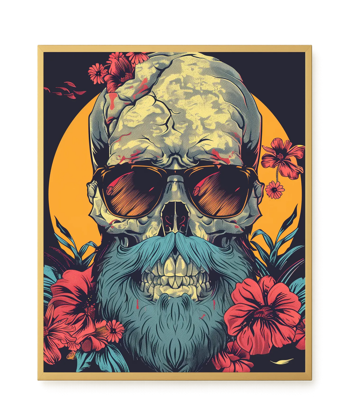 Vintage Skull Canvas Print