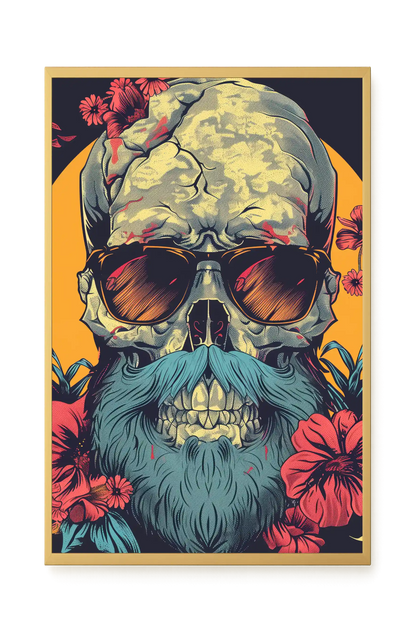 Vintage Skull Canvas Print