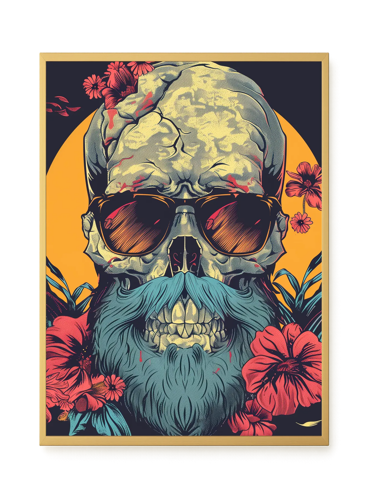Vintage Skull Canvas Print