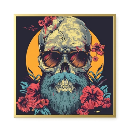 Vintage Skull Canvas Print