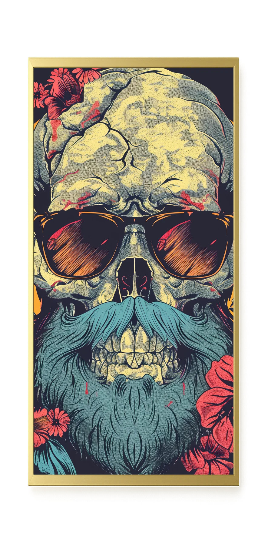 Vintage Skull Canvas Print