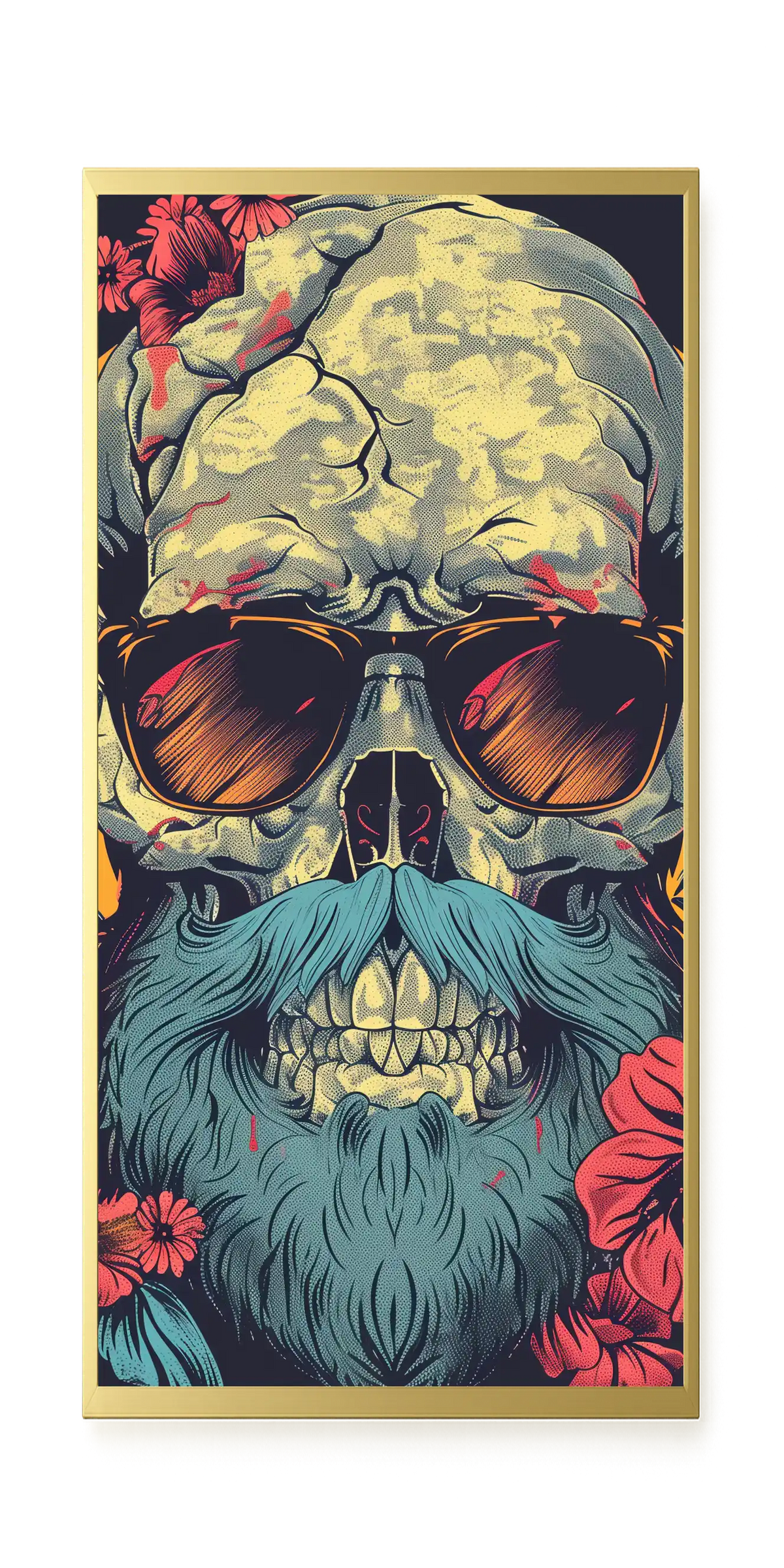Vintage Skull Canvas Print