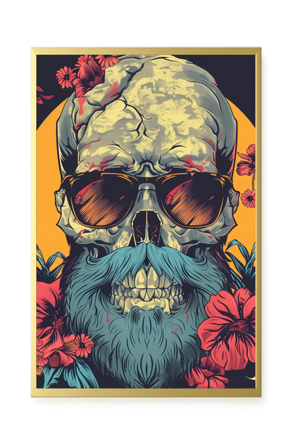 Vintage Skull Canvas Print