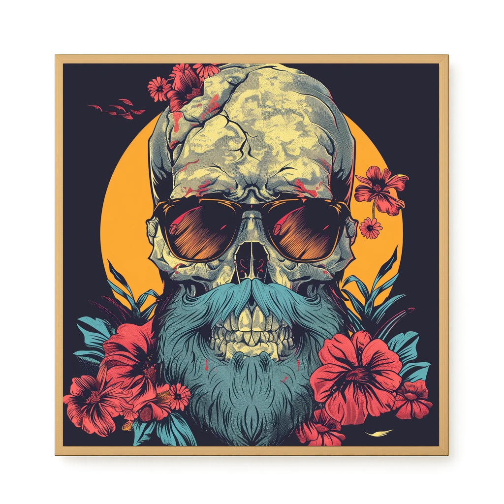 Vintage Skull Canvas Print