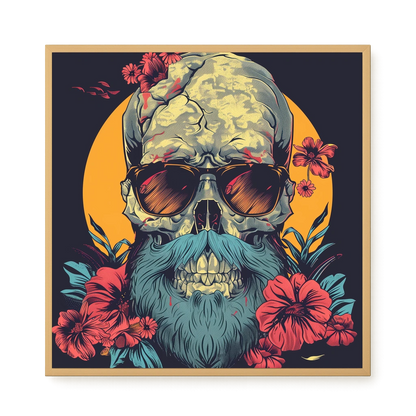 Vintage Skull Canvas Print