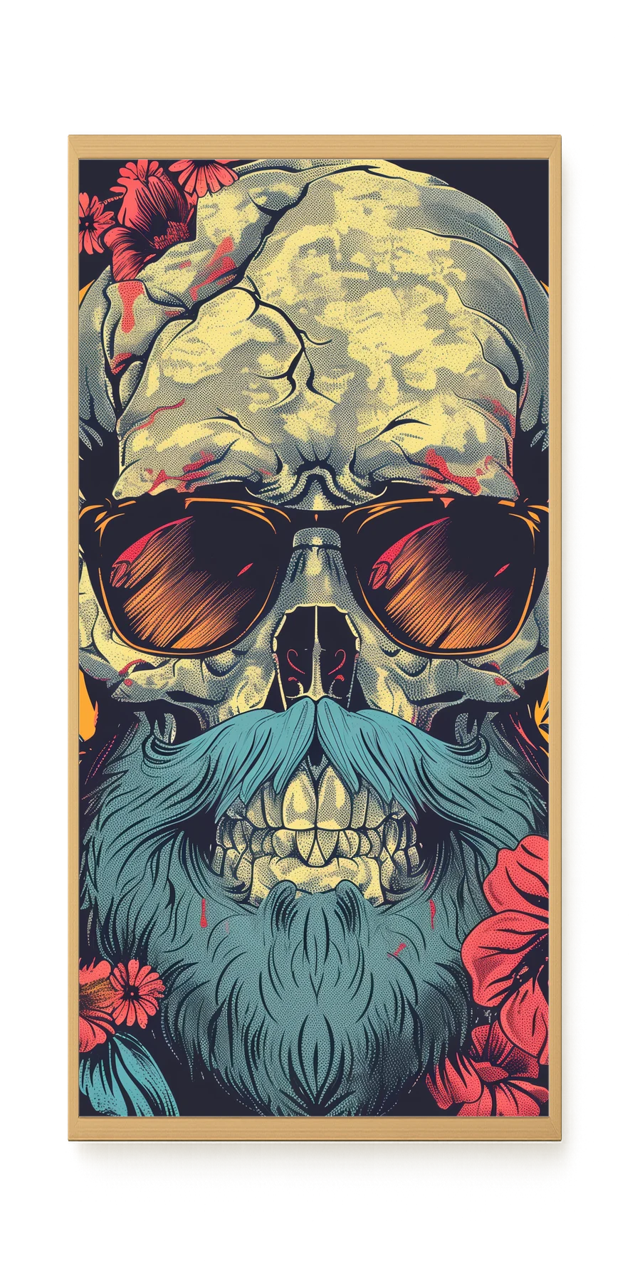 Vintage Skull Canvas Print