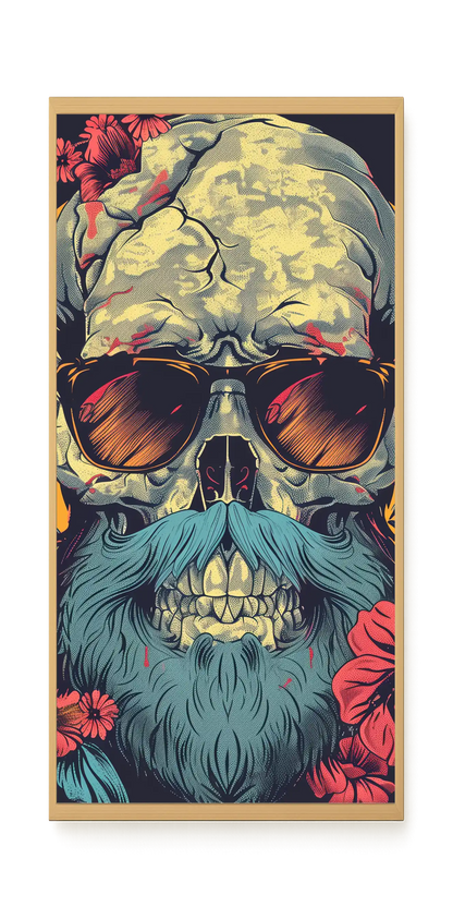 Vintage Skull Canvas Print