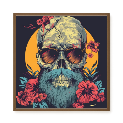 Vintage Skull Canvas Print