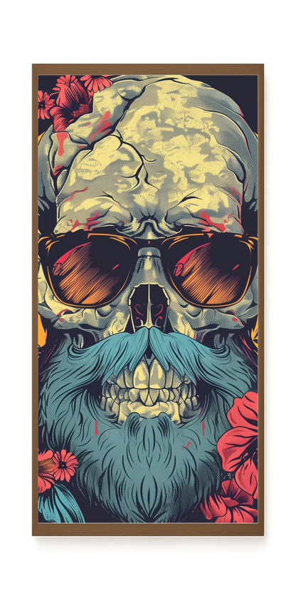 Vintage Skull Canvas Print