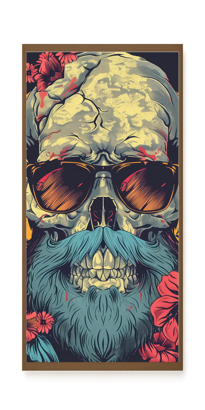 Vintage Skull Canvas Print