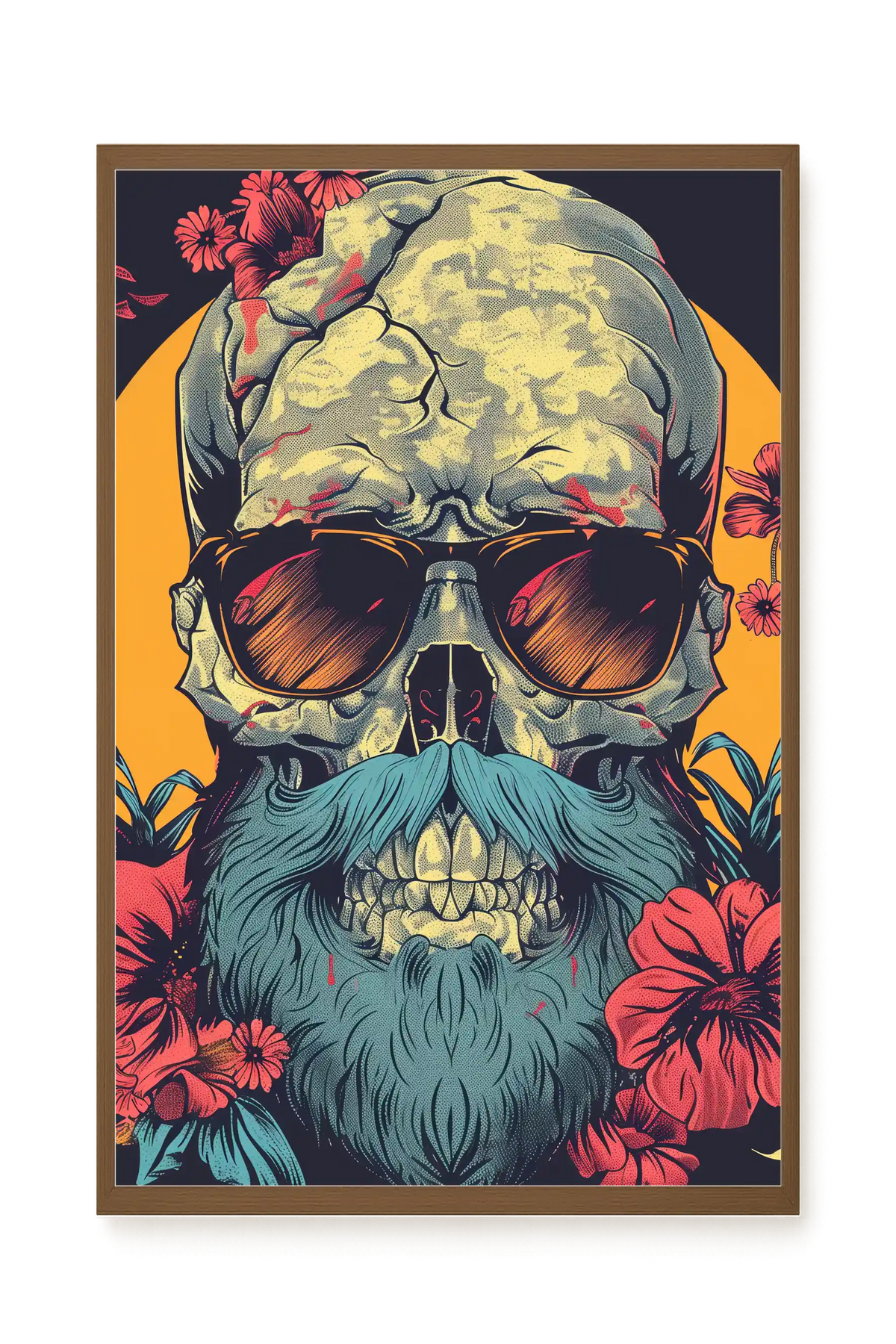 Vintage Skull Canvas Print