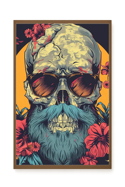 Vintage Skull Canvas Print