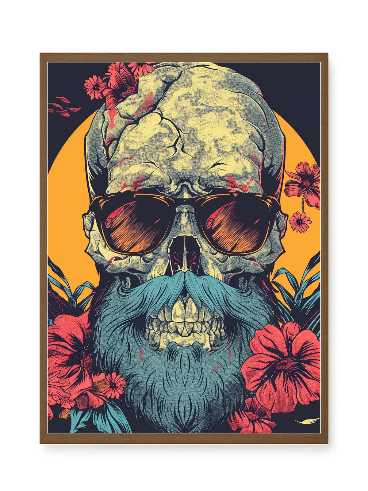 Vintage Skull Canvas Print