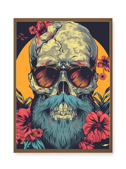 Vintage Skull Canvas Print
