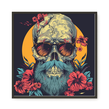 Vintage Skull Canvas Print