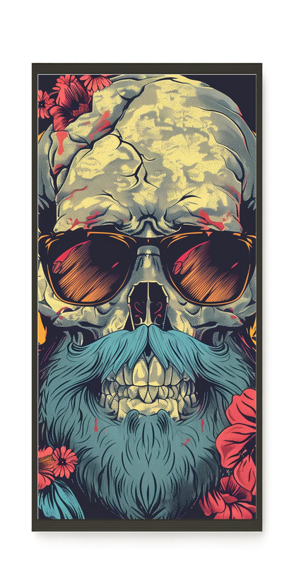 Vintage Skull Canvas Print