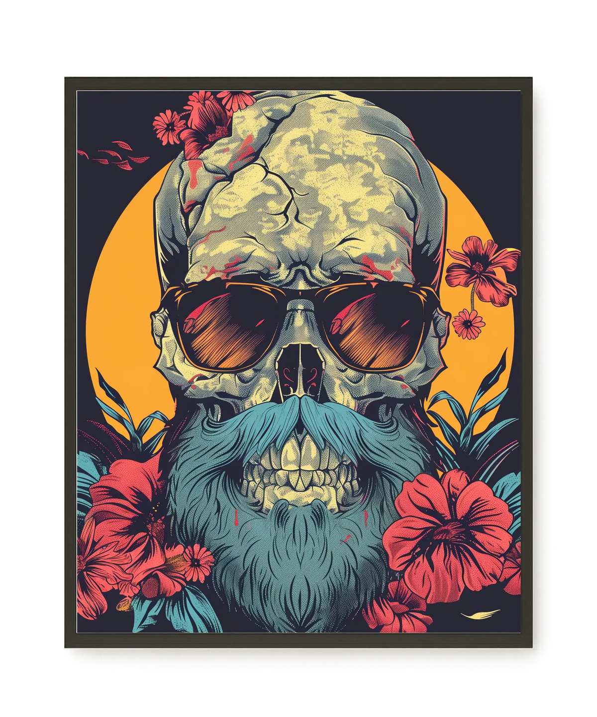 Vintage Skull Canvas Print