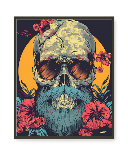 Vintage Skull Canvas Print