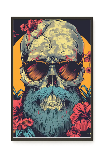 Vintage Skull Canvas Print