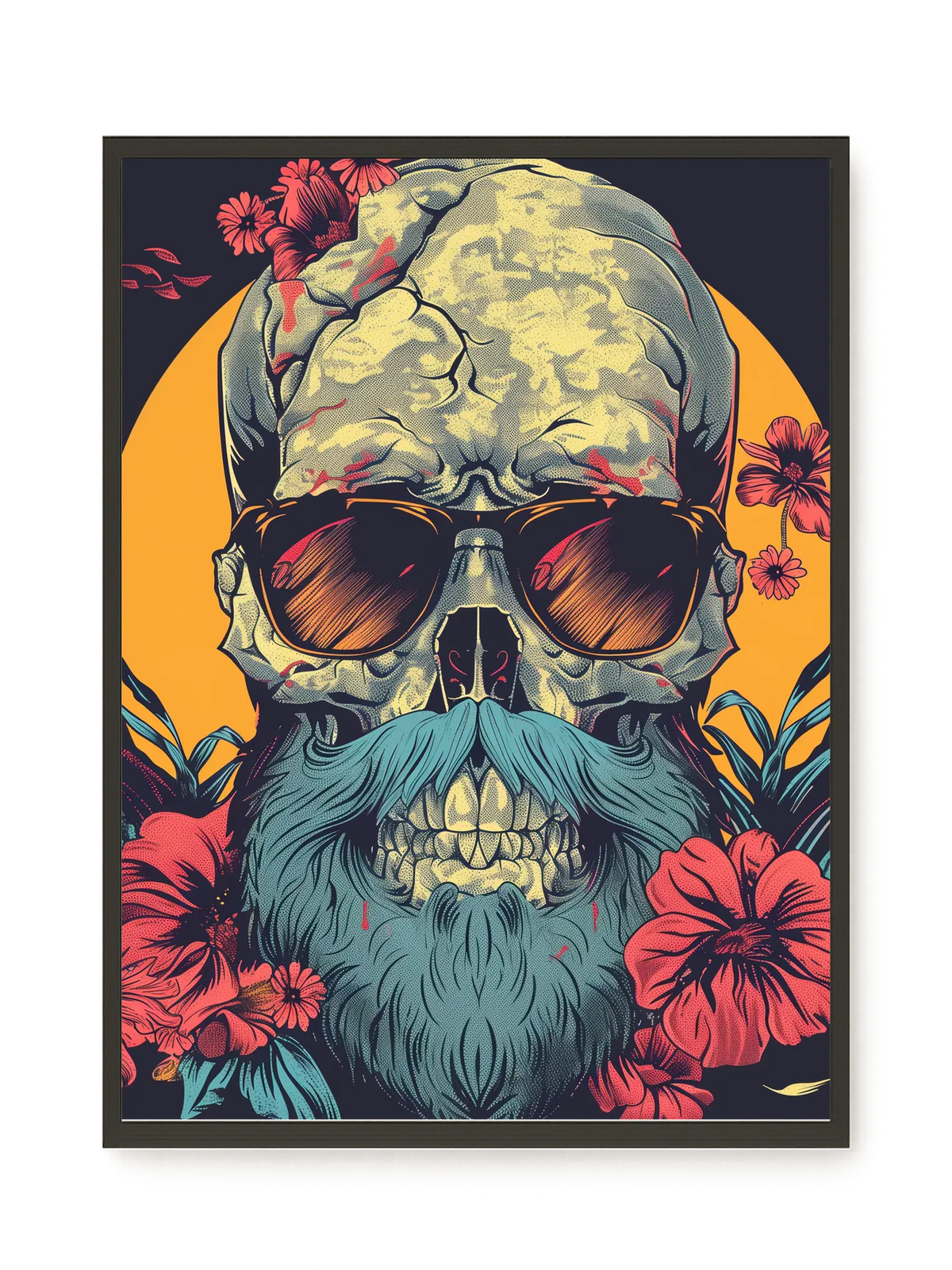 Vintage Skull Canvas Print