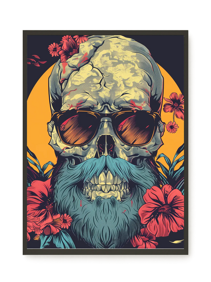Vintage Skull Canvas Print