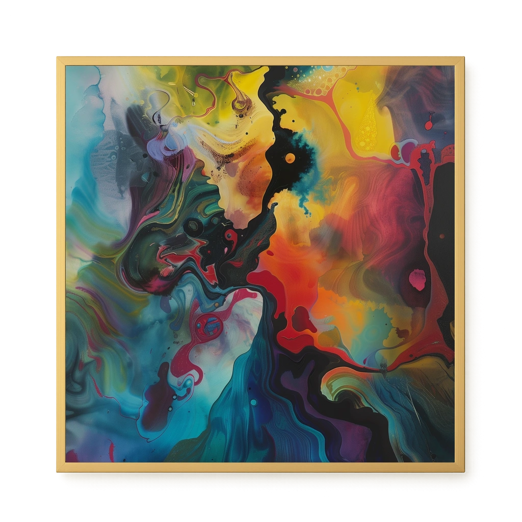 Color Burst Canvas Print