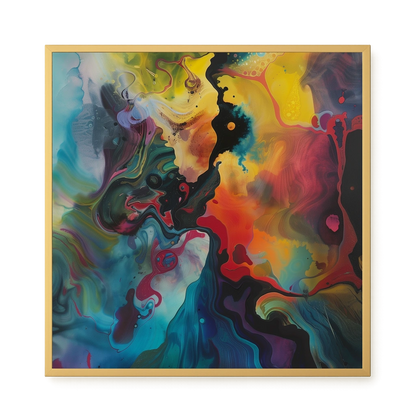 Color Burst Canvas Print