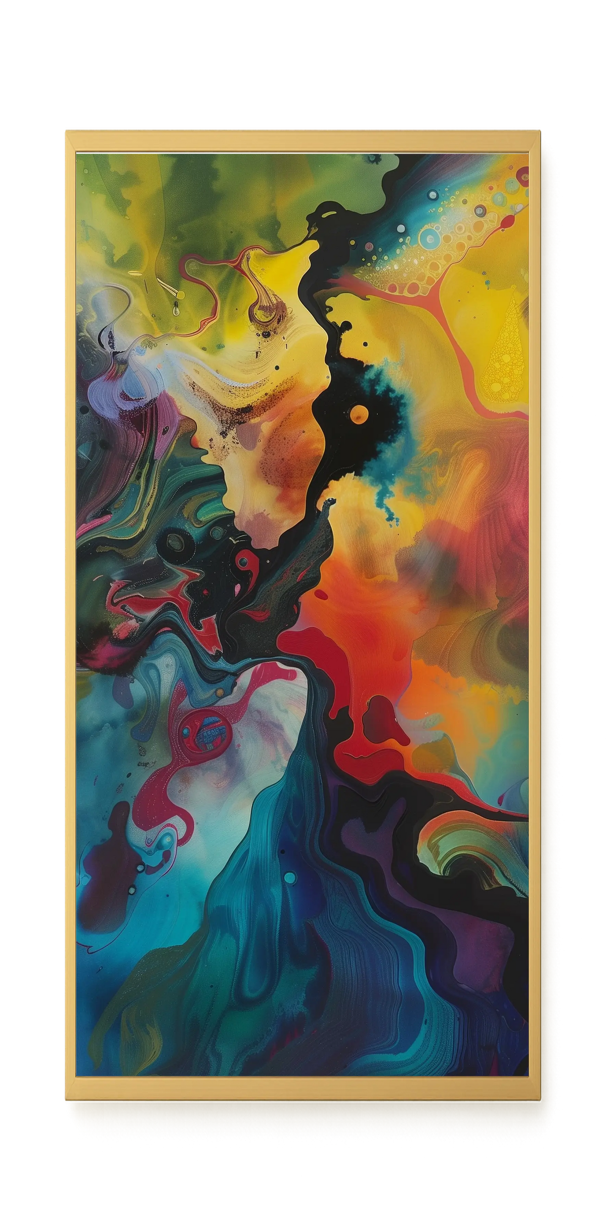 Color Burst Canvas Print