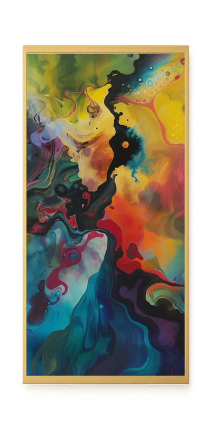 Color Burst Canvas Print