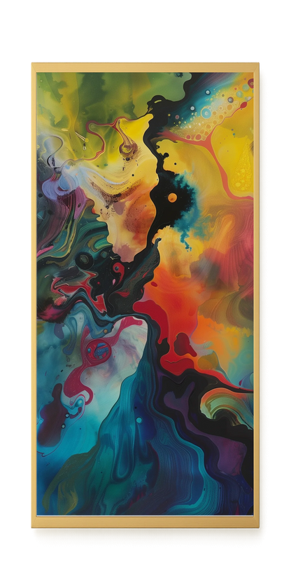 Color Burst Canvas Print