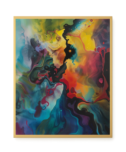 Color Burst Canvas Print
