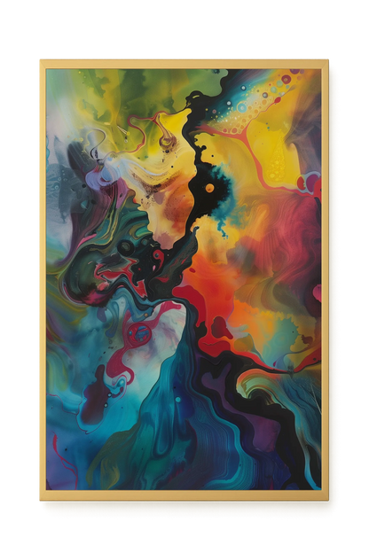 Color Burst Canvas Print