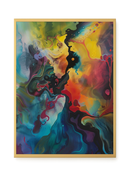 Color Burst Canvas Print